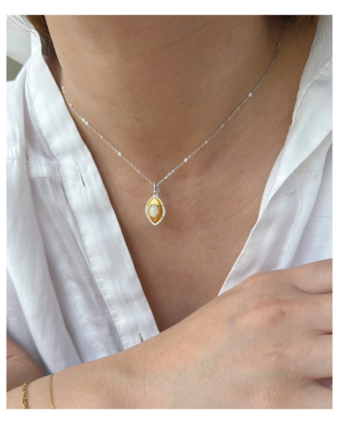 Renia Opal Necklace