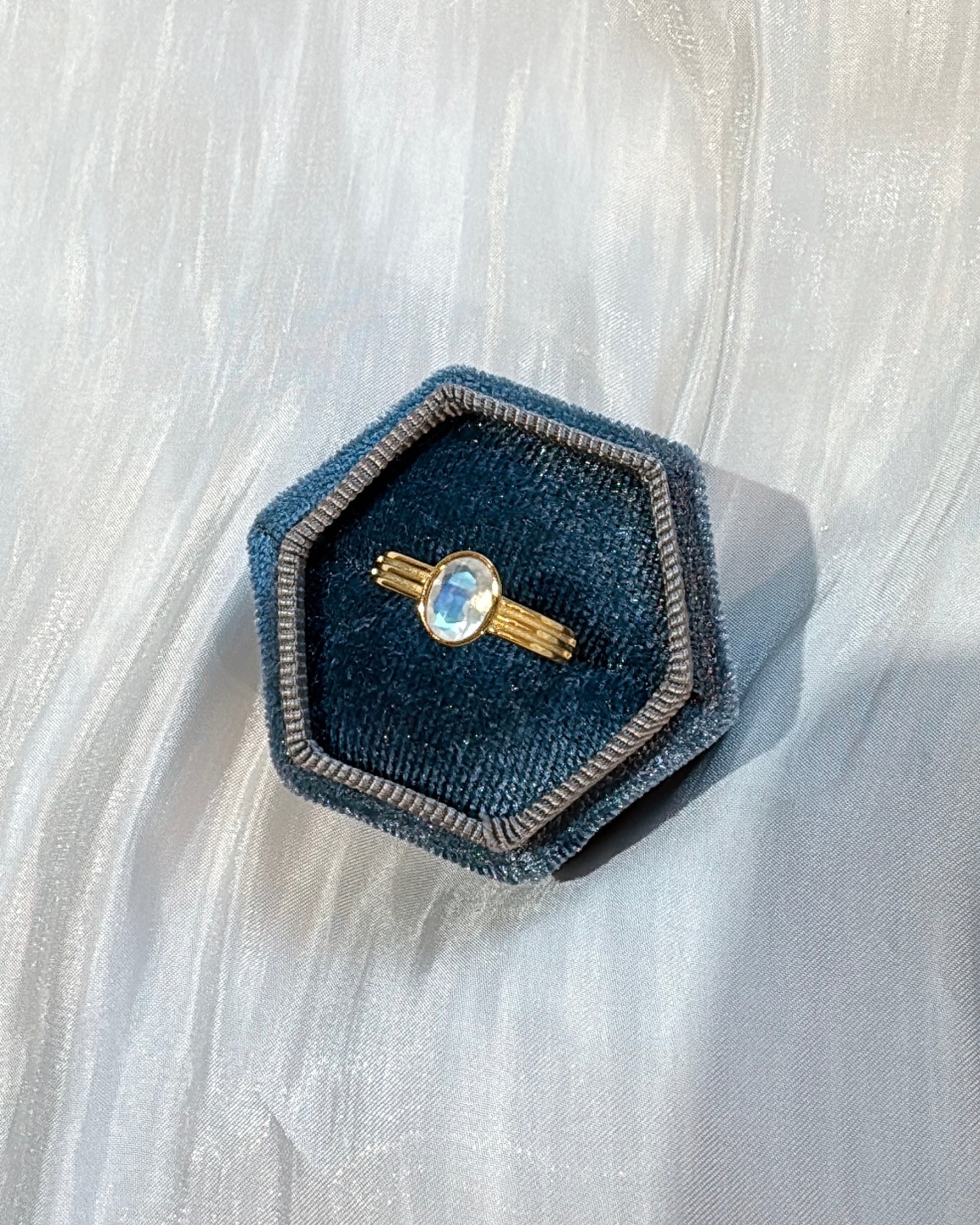 Moonstone Boldly Ring
