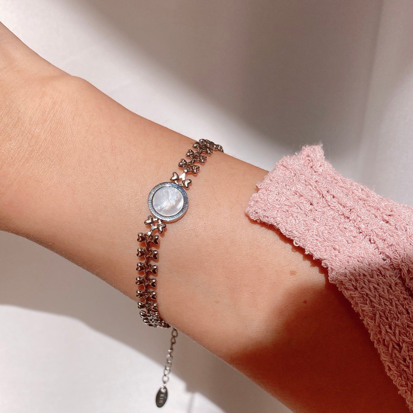 Mother of Pearl - Belt Bracelet