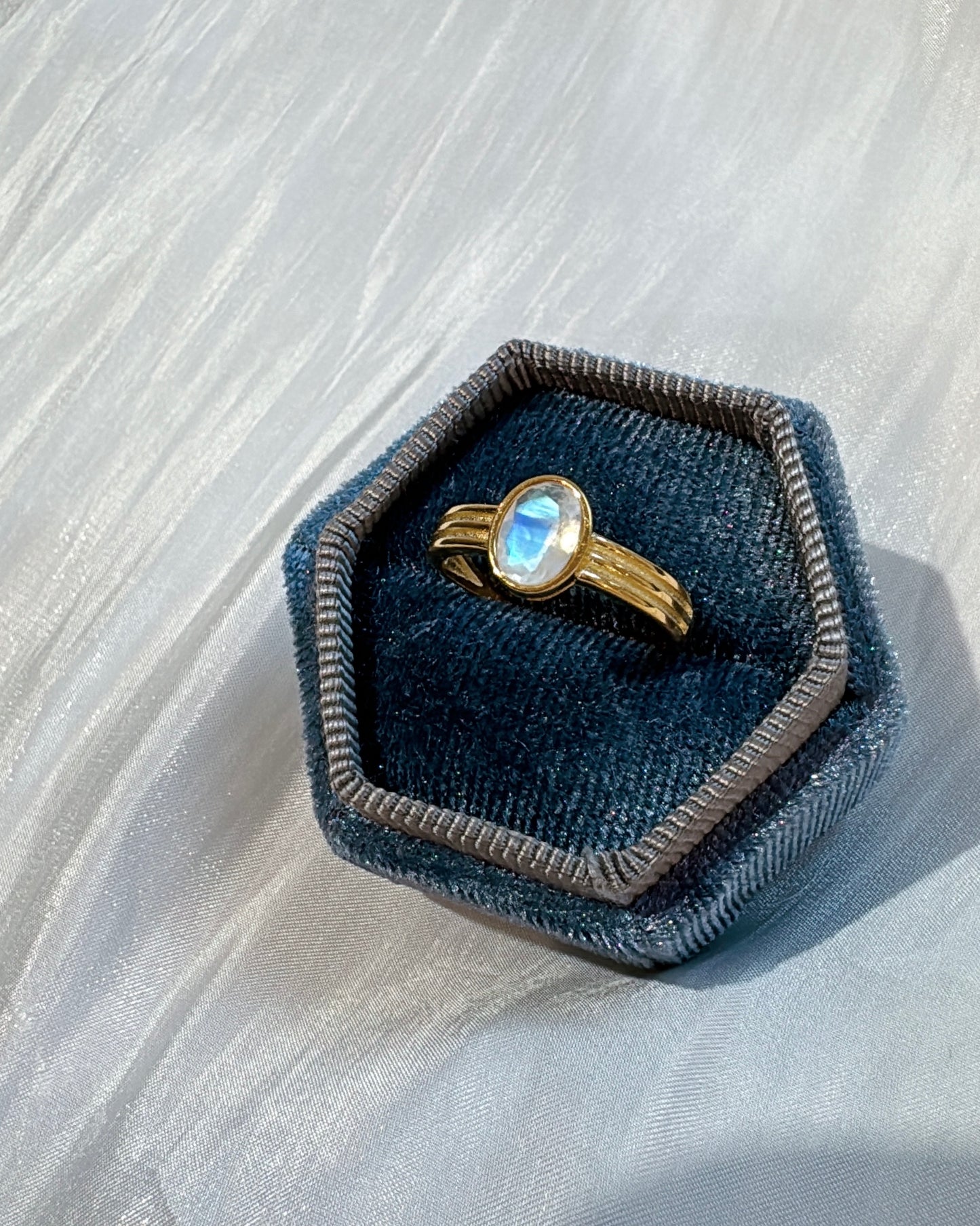 Moonstone Boldly Ring