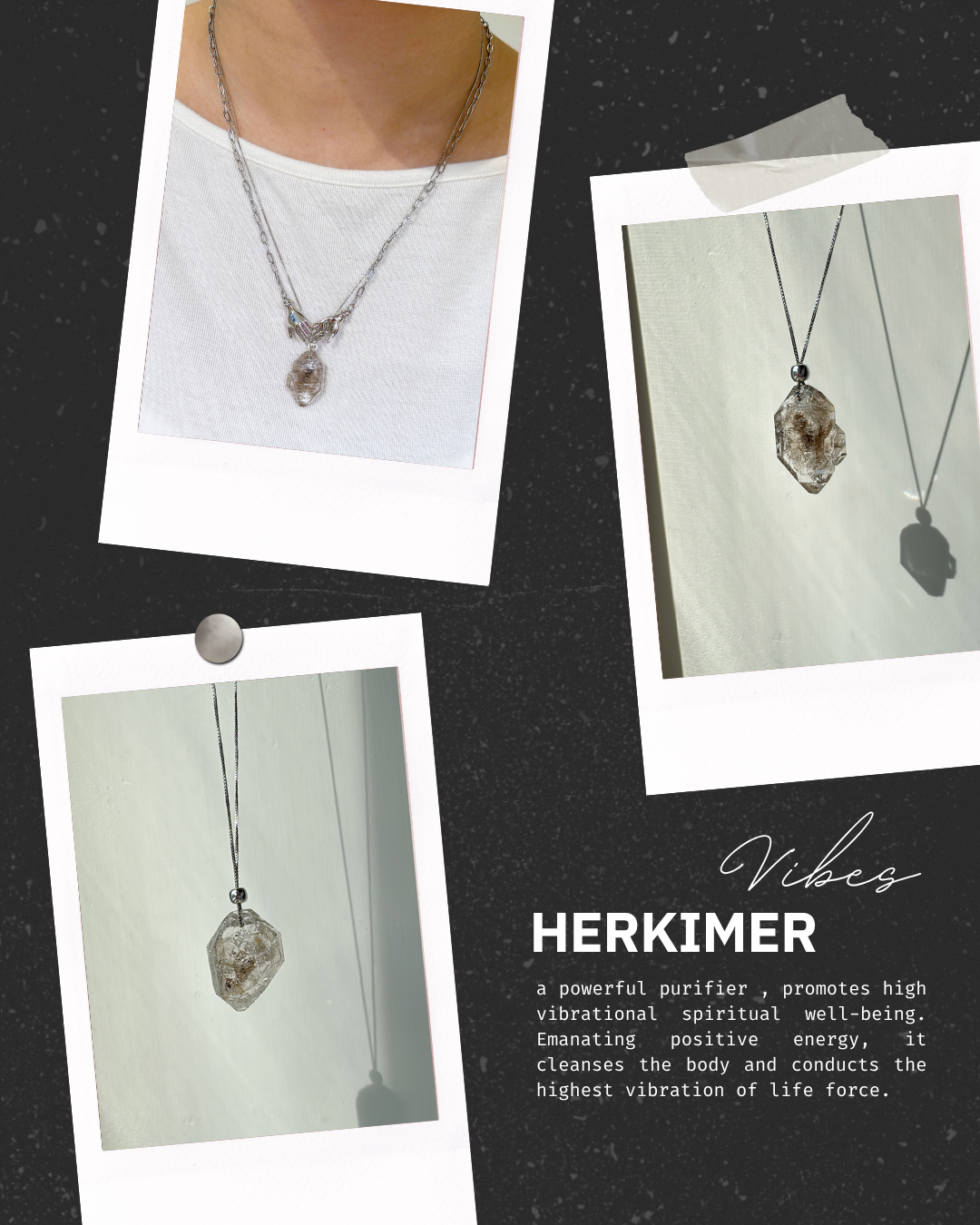 Herkimer Necklace