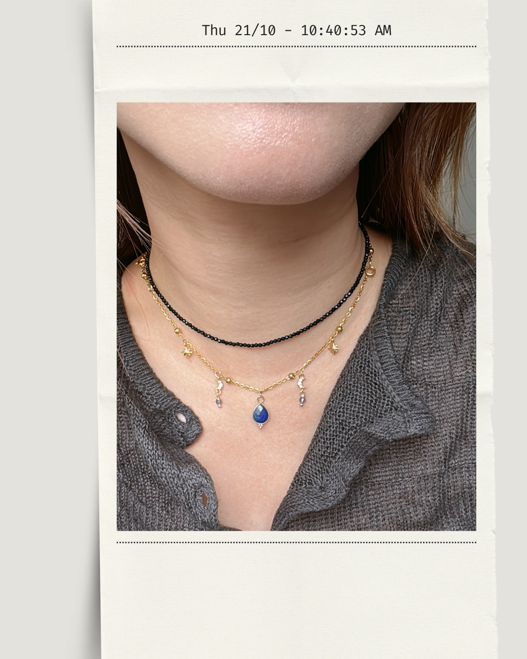 Velour 2Ways Necklace