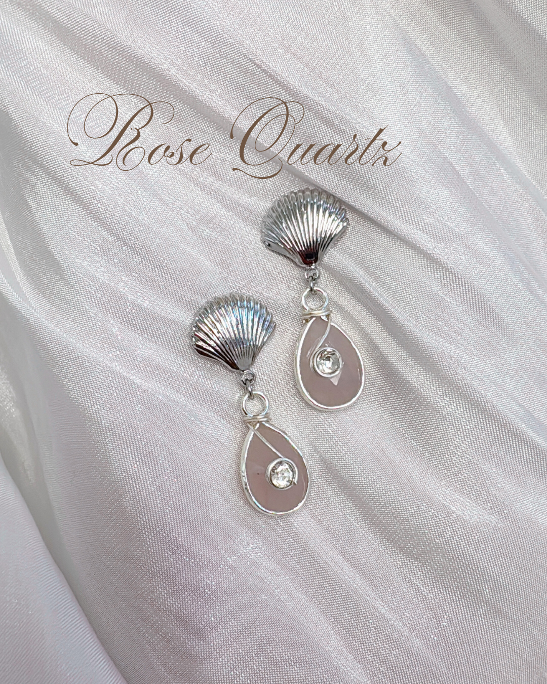 Athena Stone Earrings | Sandstone