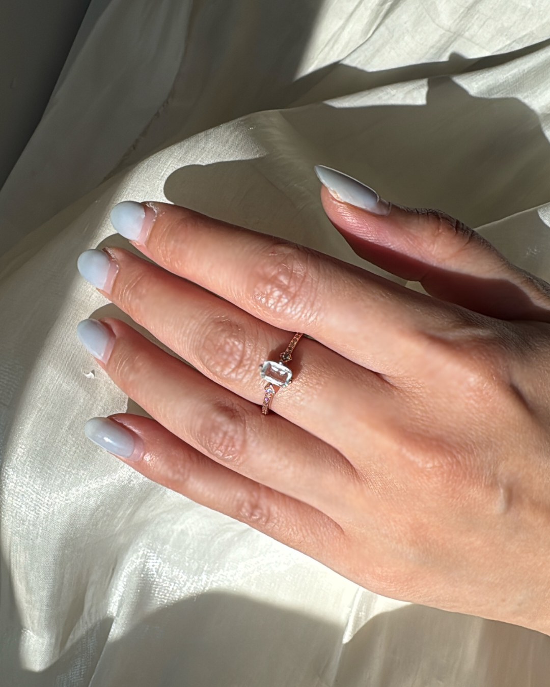 Vera Rings | Topaz Sky Blue