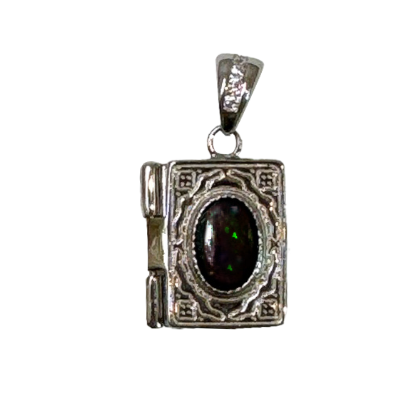 Gemstone Locket Necklace