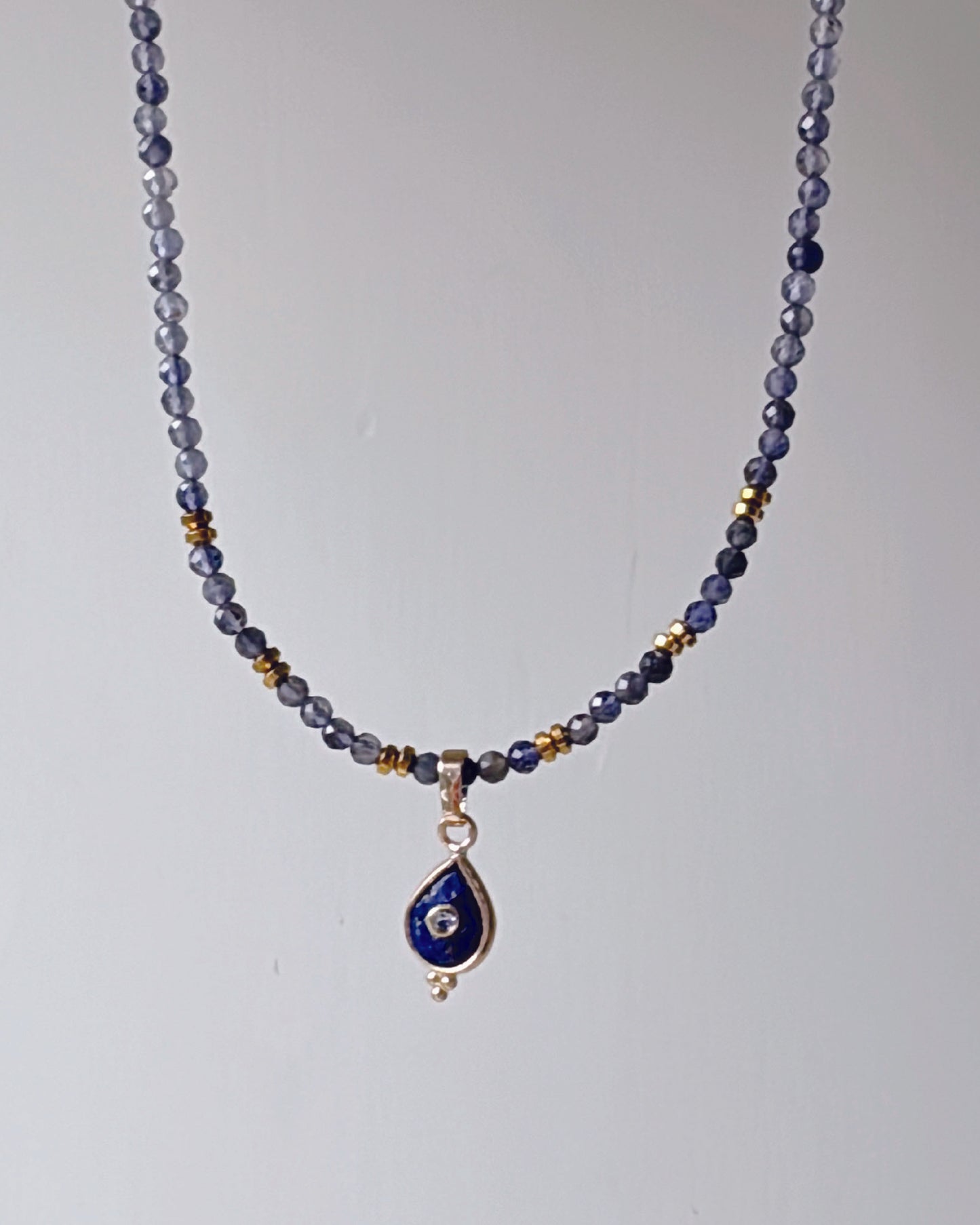 Serena Link Set | Indigo iolite & Lapis Lazuli