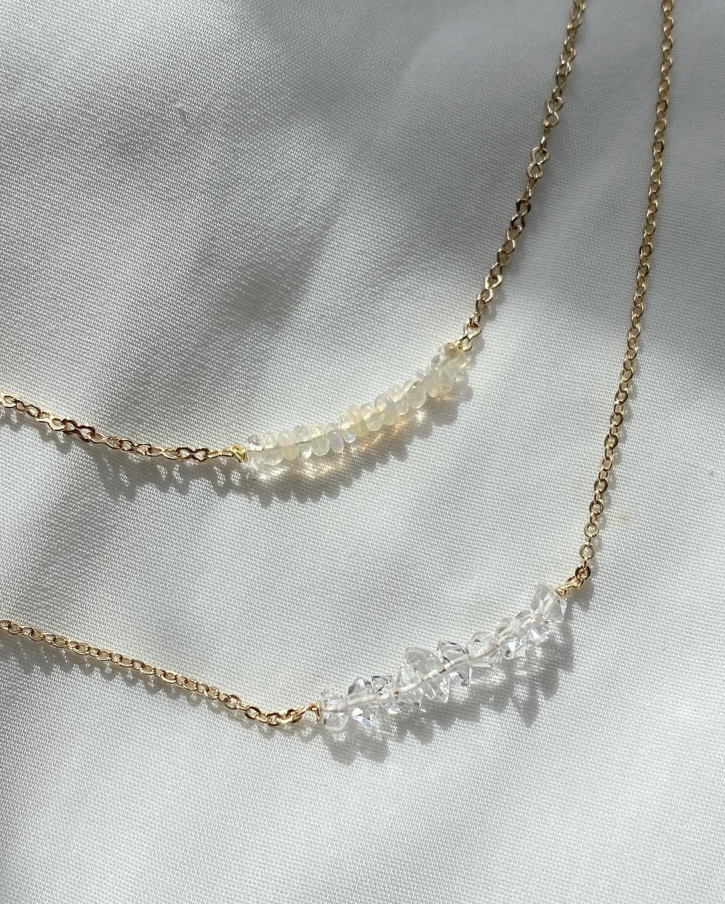 Herkimer Collar Necklace