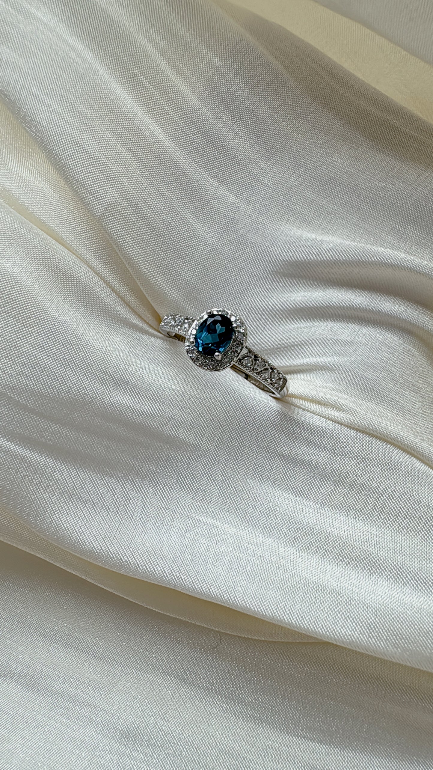 London Blue Topaz Allure Ring