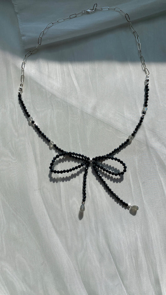 Ribbon Bow Necklace