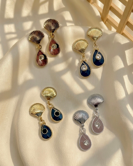 Athena Stone Earrings | Sandstone