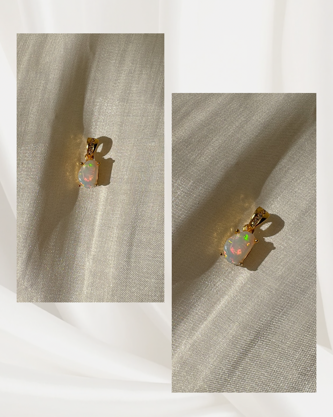 Natural Form Opal Necklace