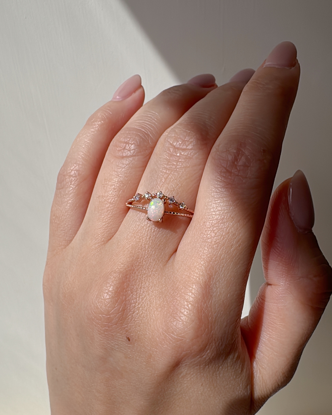 Astral Rings | Moonstone | Opal