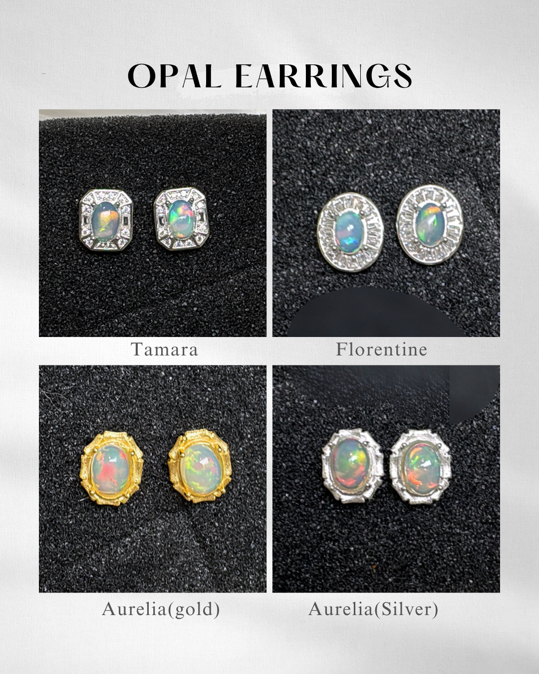 Opal Earrings