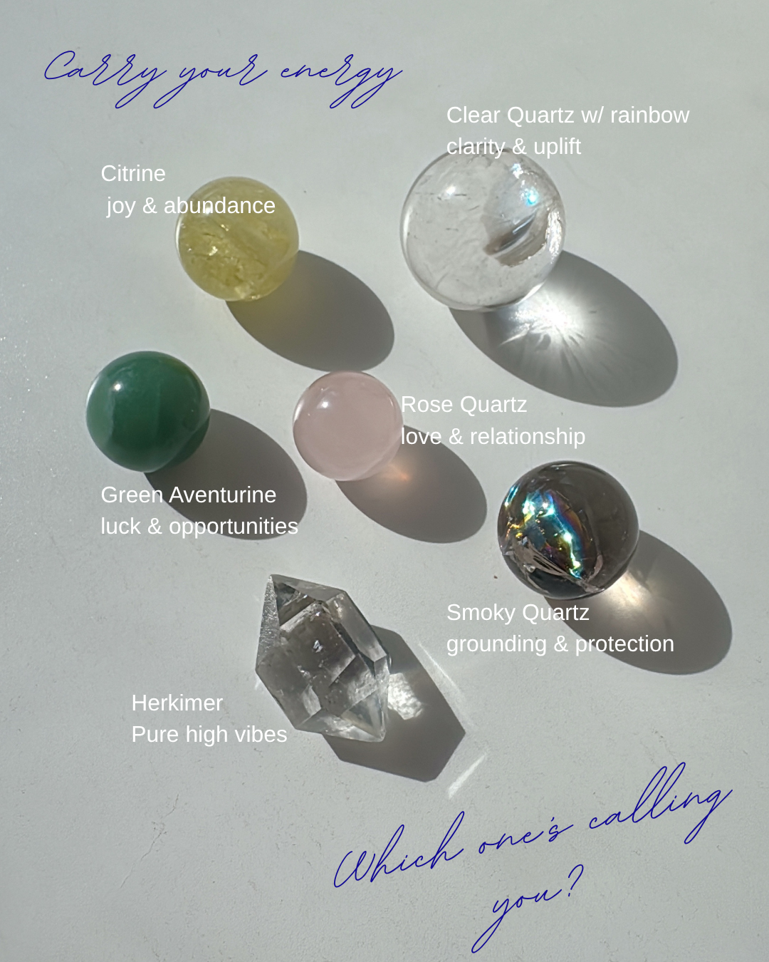 Crystal Pouch Collection