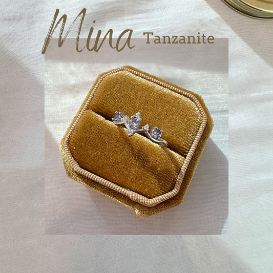 Tanzanite Mina Rings