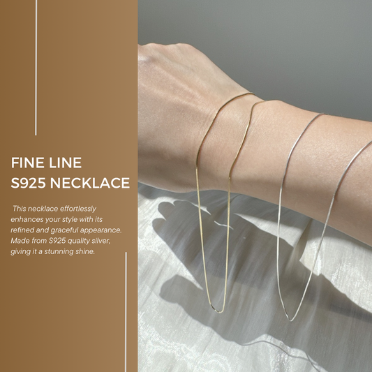 The Fine-Line S925 Rope Necklace