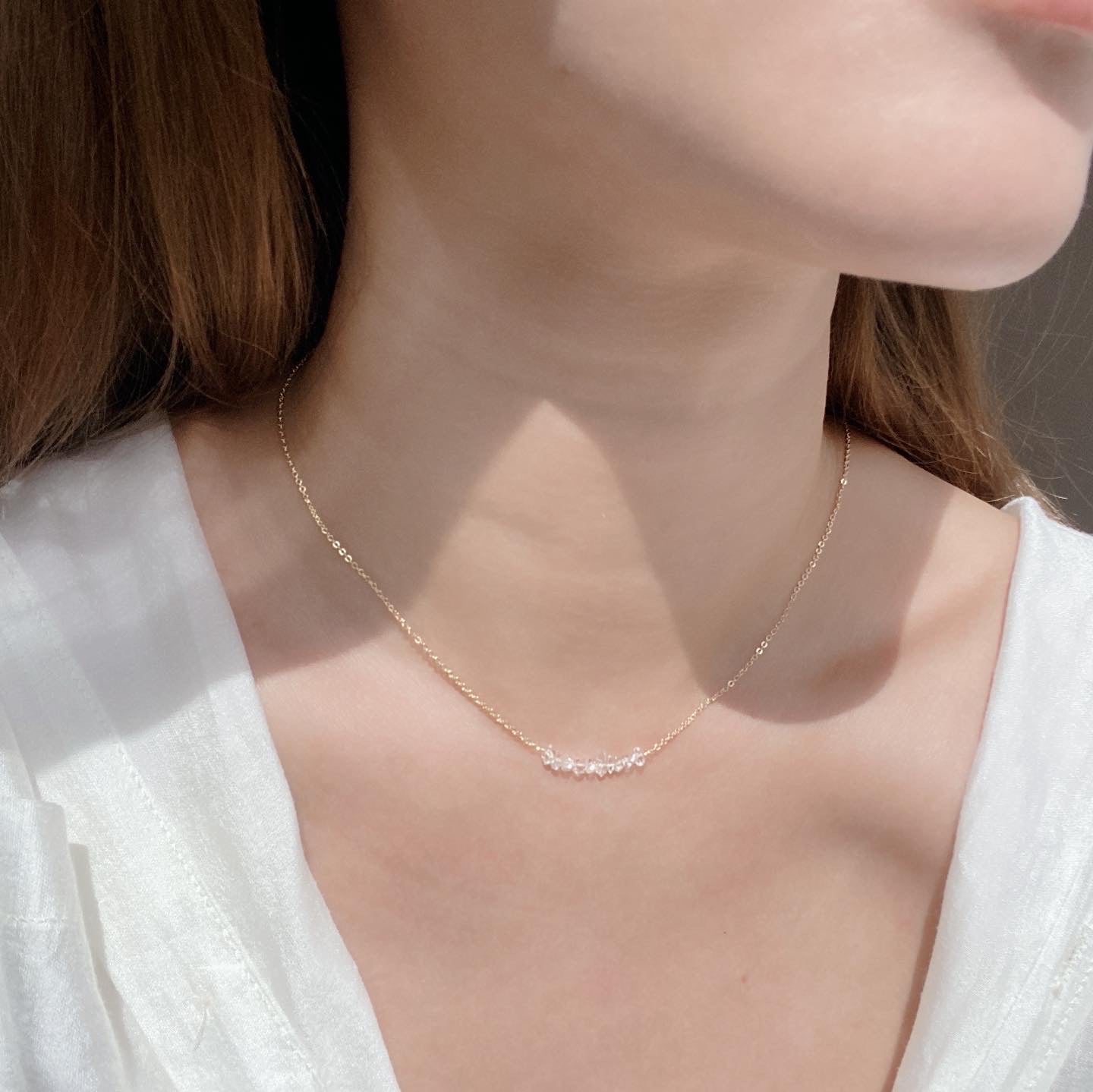 Herkimer Collar Necklace