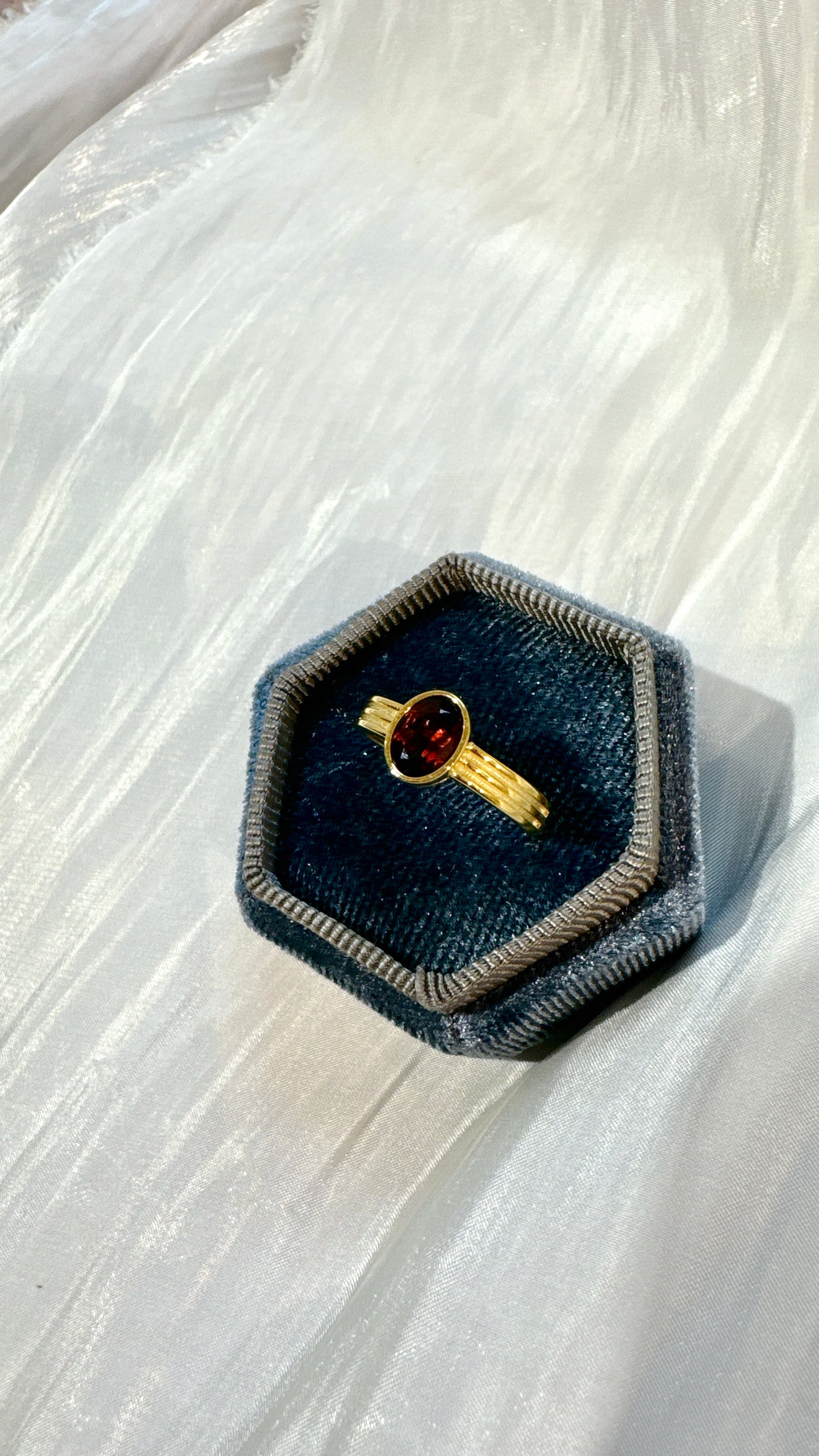 Garnet Boldly Ring