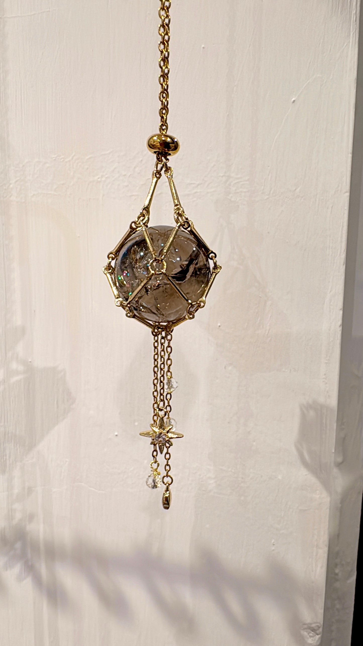 Crystal Tassel Pouch