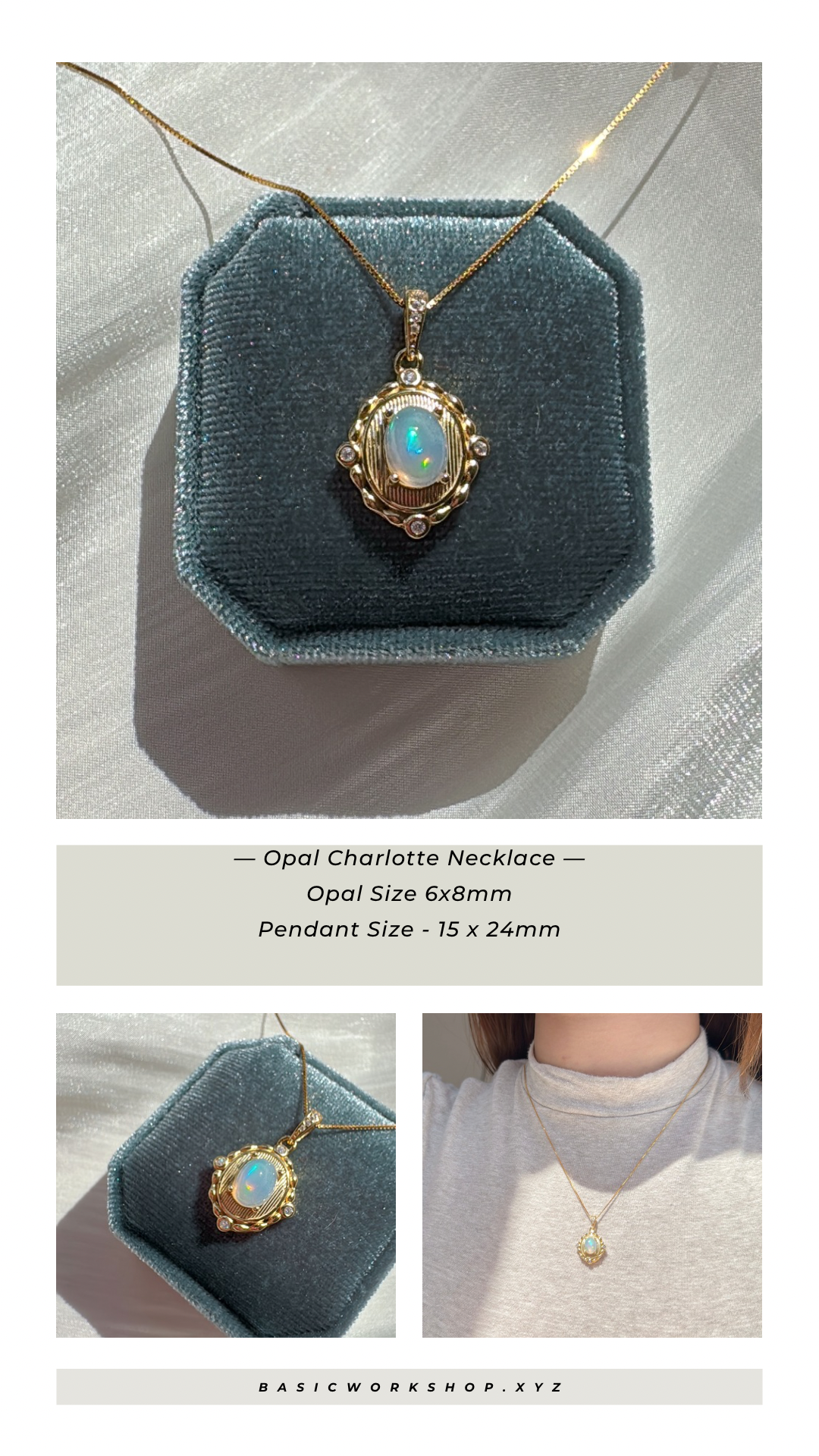 Charlotte Opal Necklace