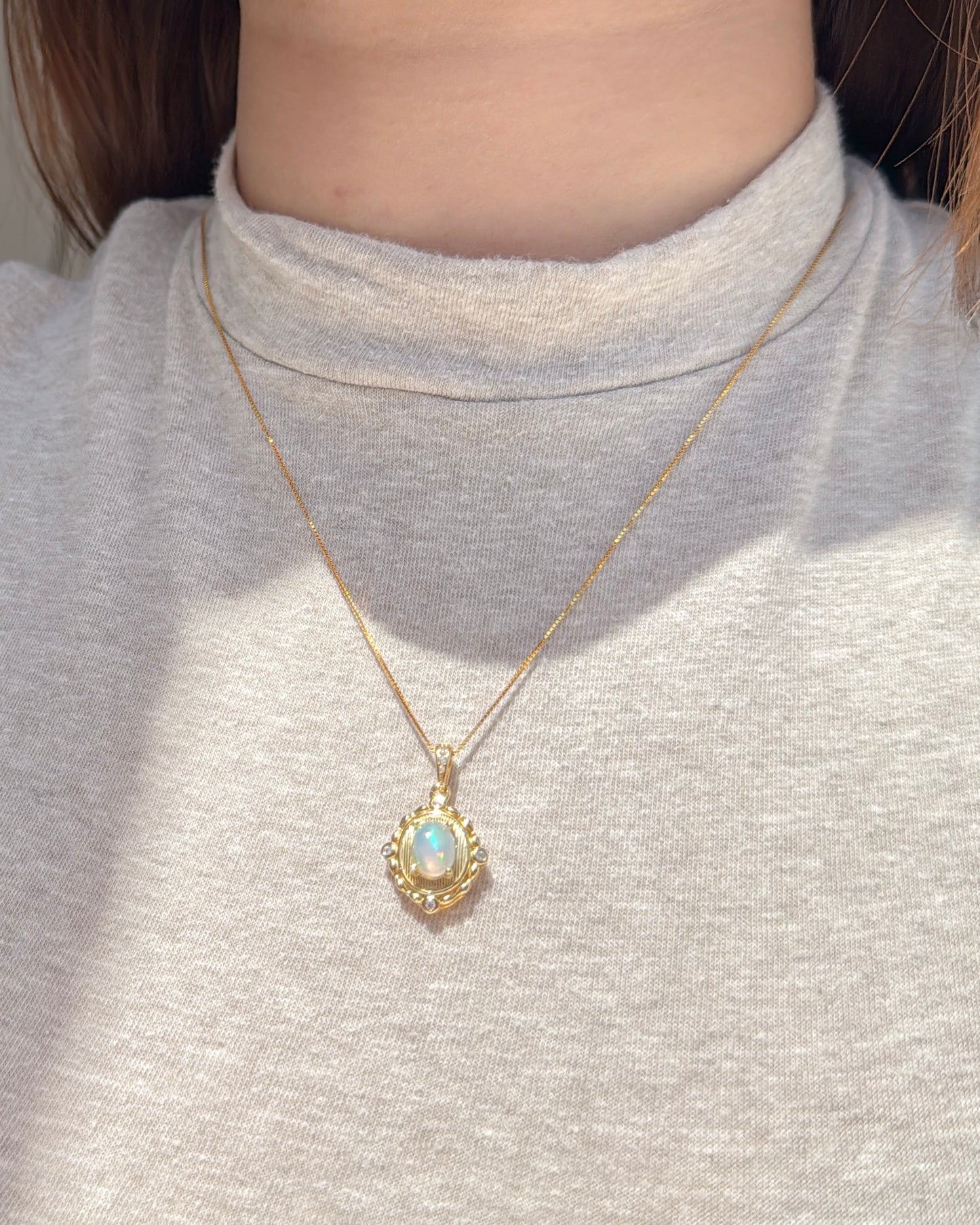 Charlotte Opal Necklace