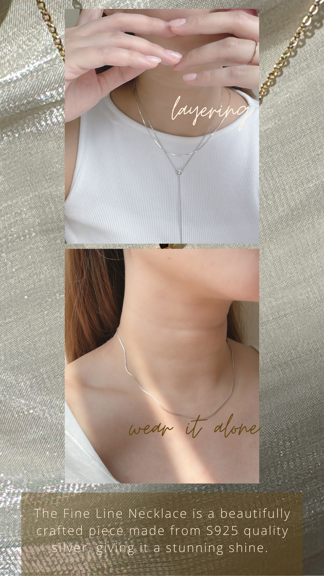 The Fine-Line S925 Rope Necklace