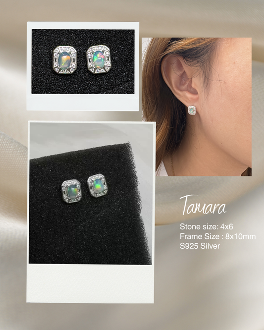 Opal Earrings