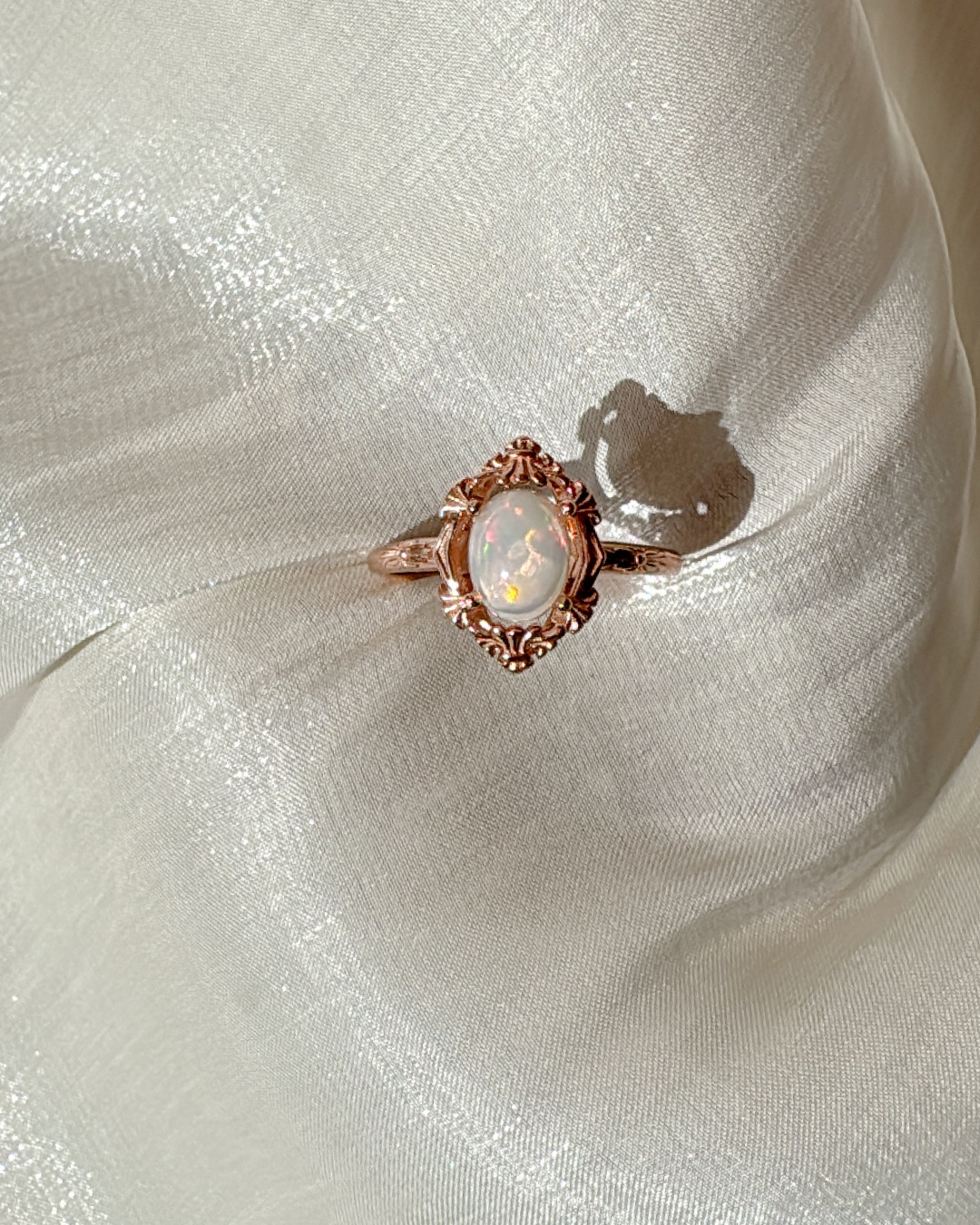 Adeline Opal Rings
