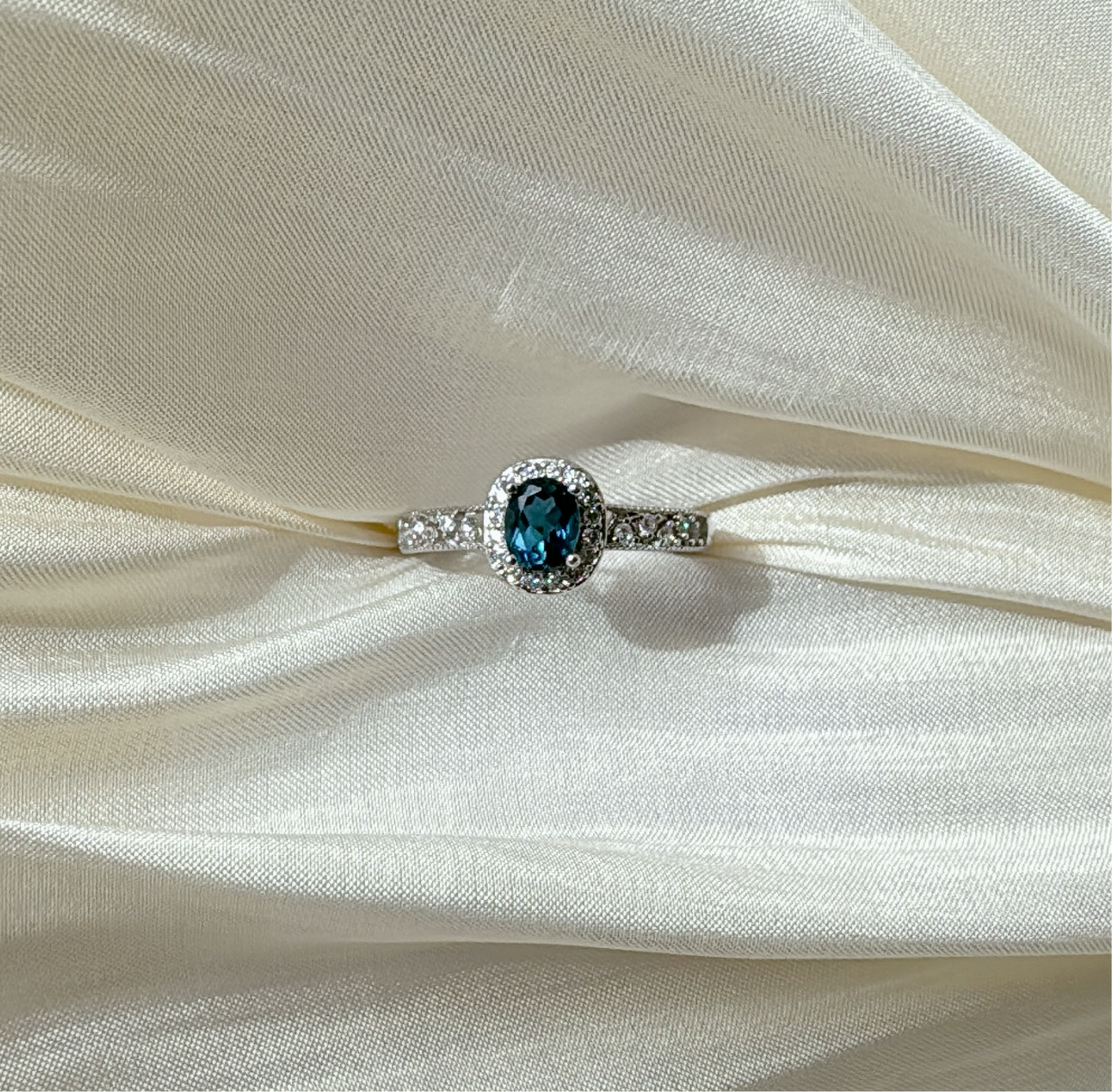 London Blue Topaz Allure Ring