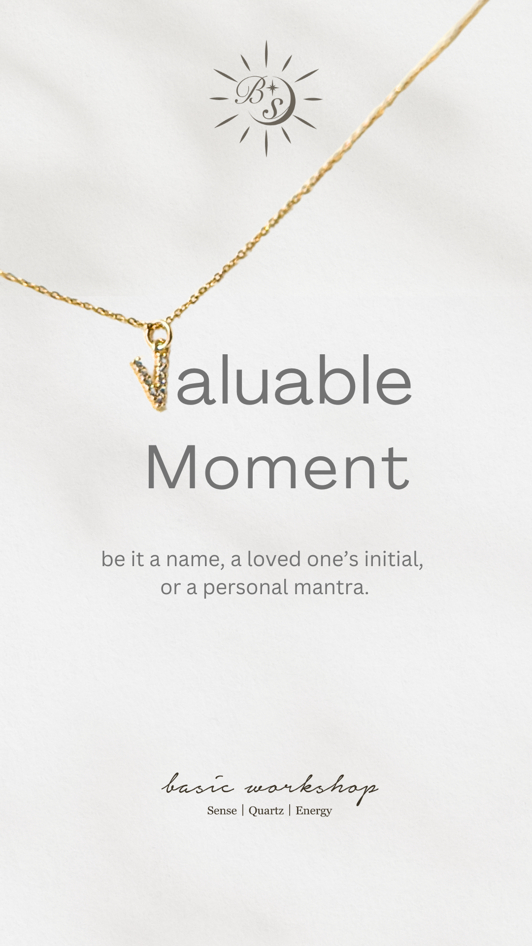 Letter Necklace