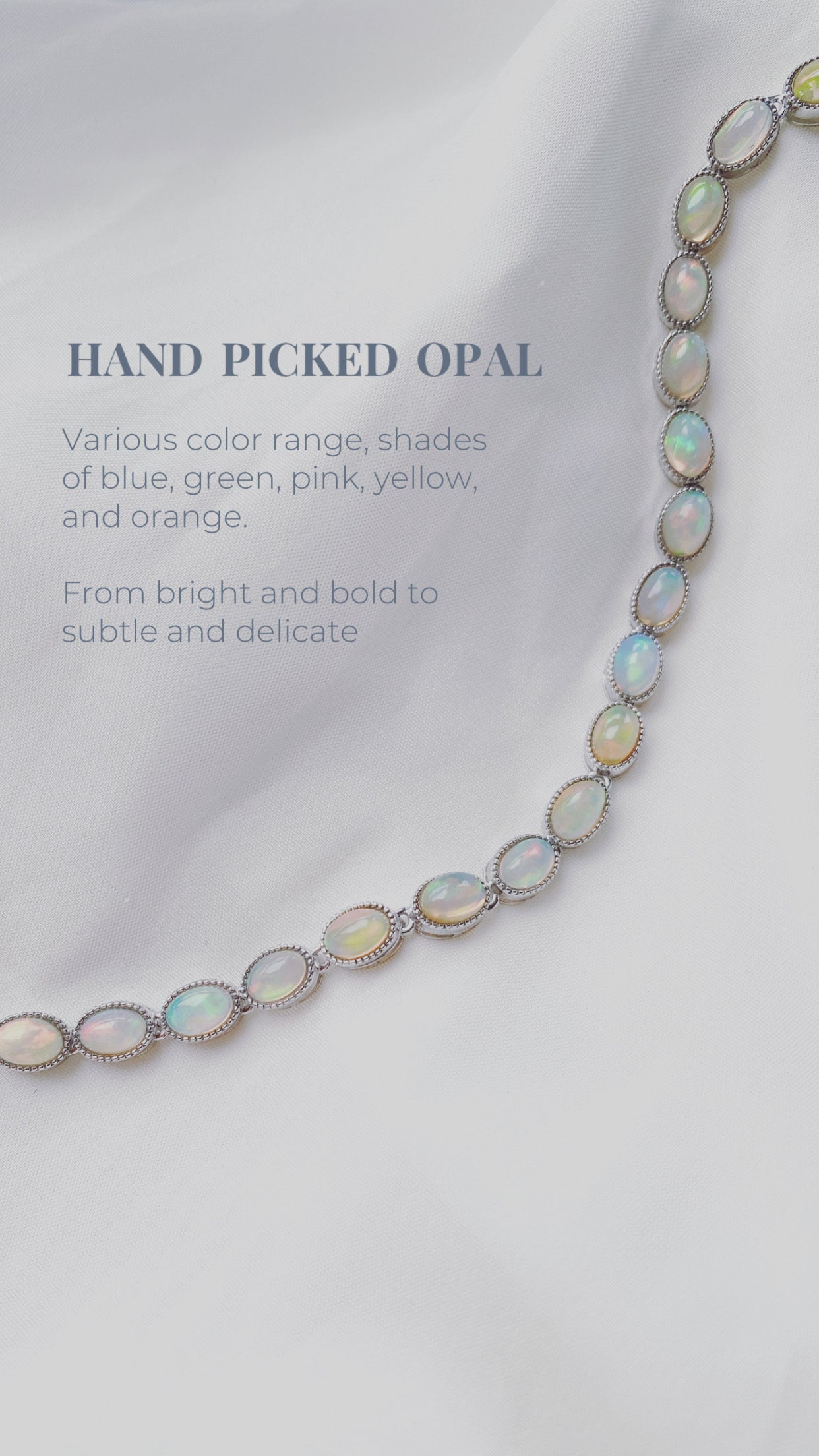 Opal Sequin Bracelet