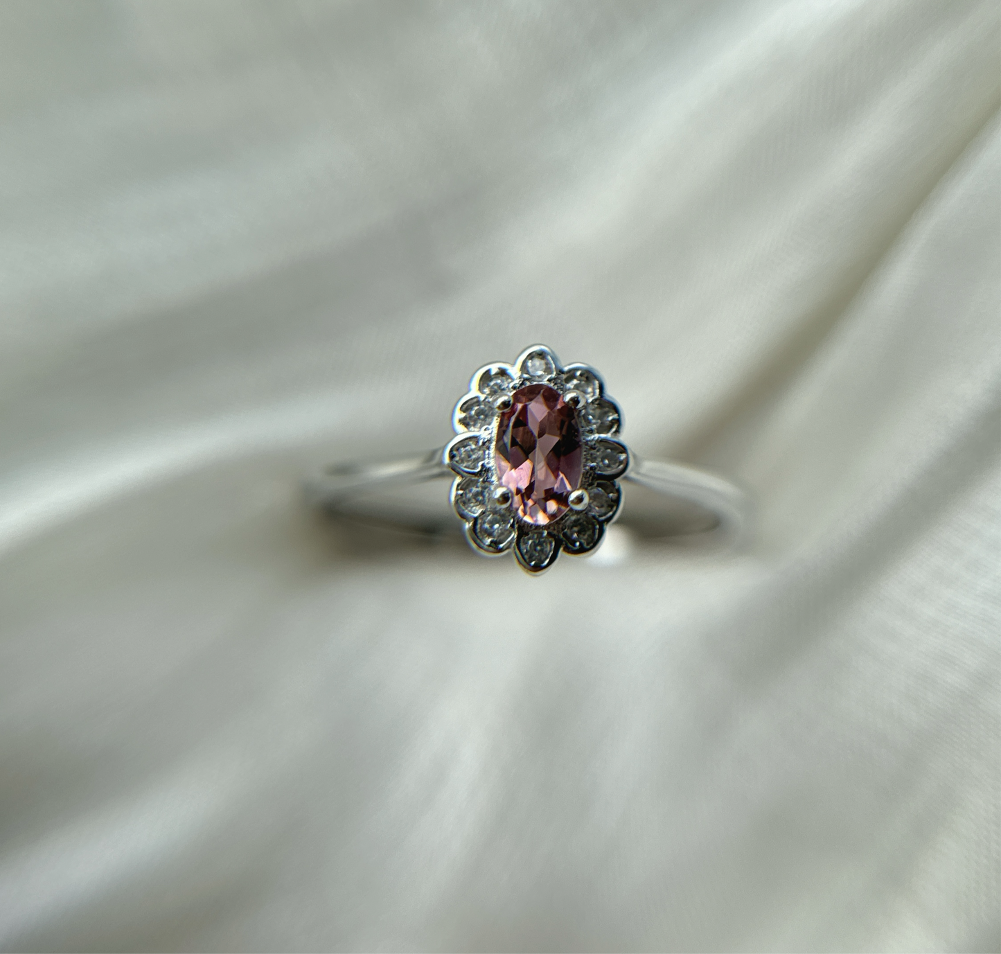 Pink Tourmaline Rings