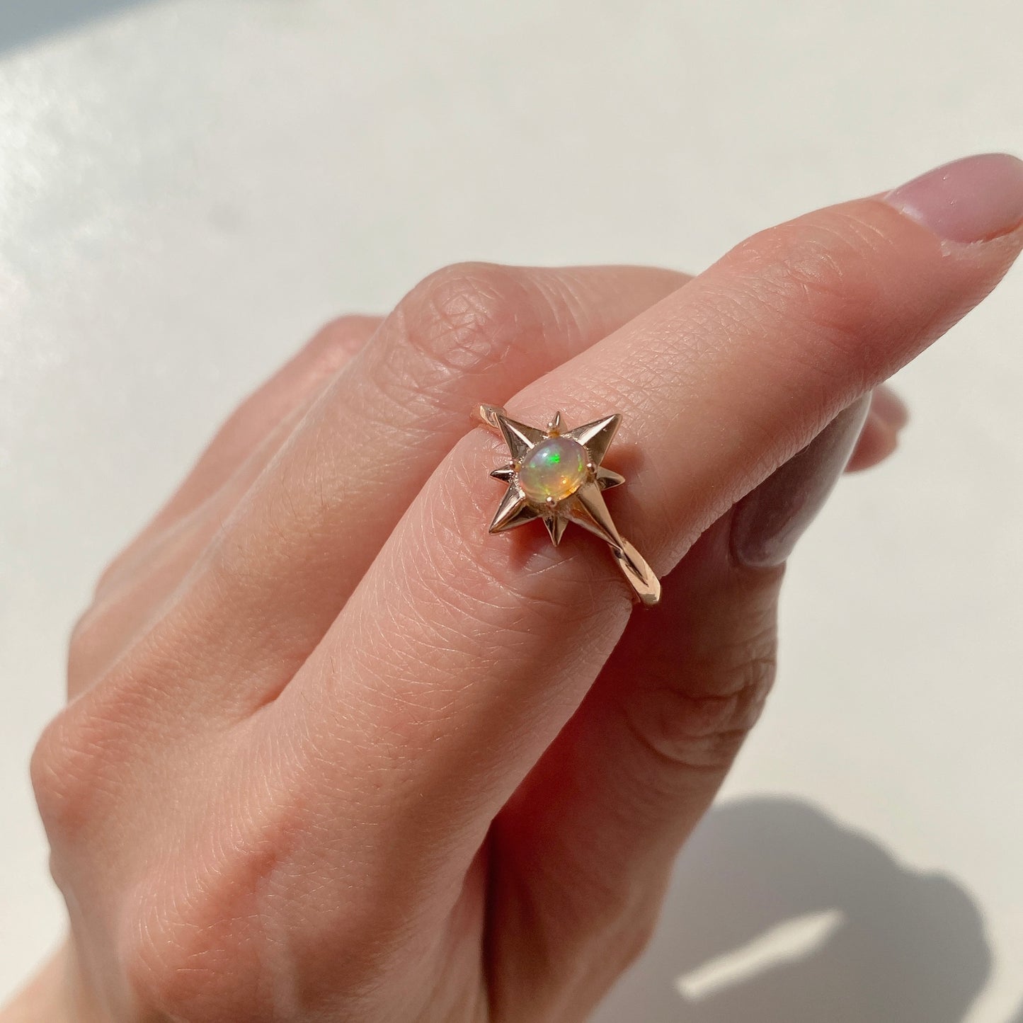 Starburst Opal Rings