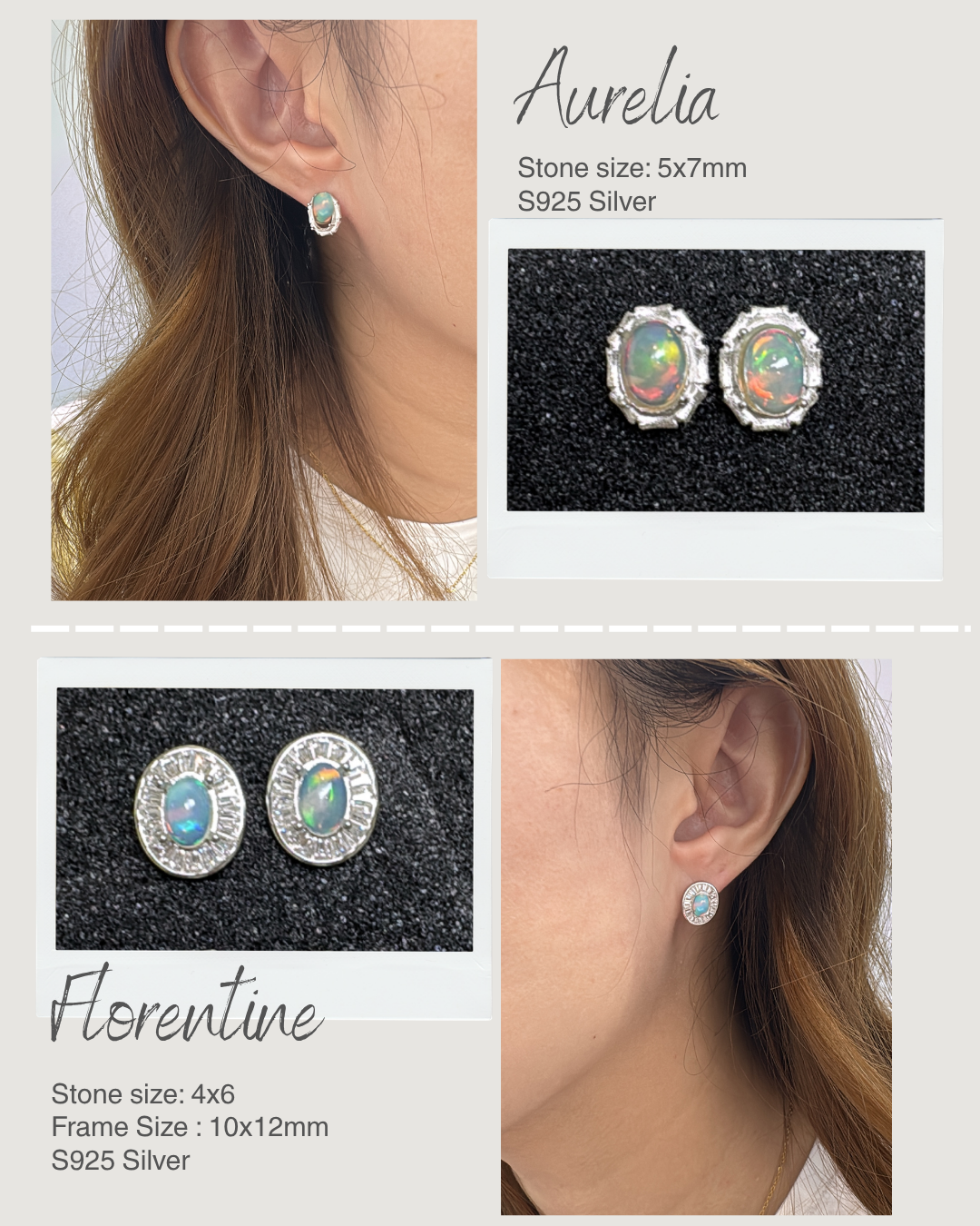 Opal Earrings