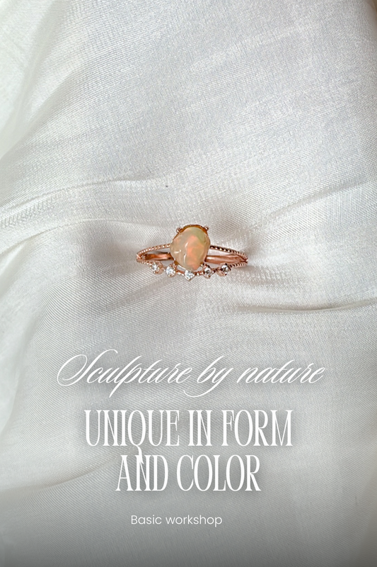 Opal Astral Rings | Natural Form