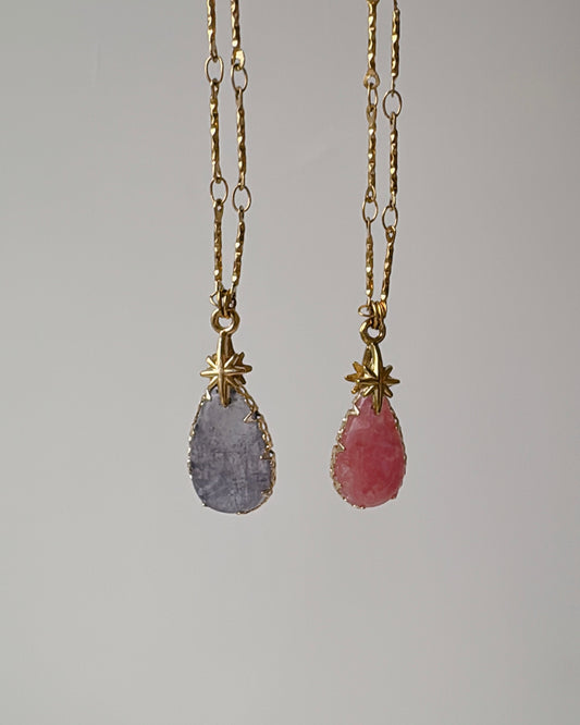 Celeste Glow Iolite Necklace