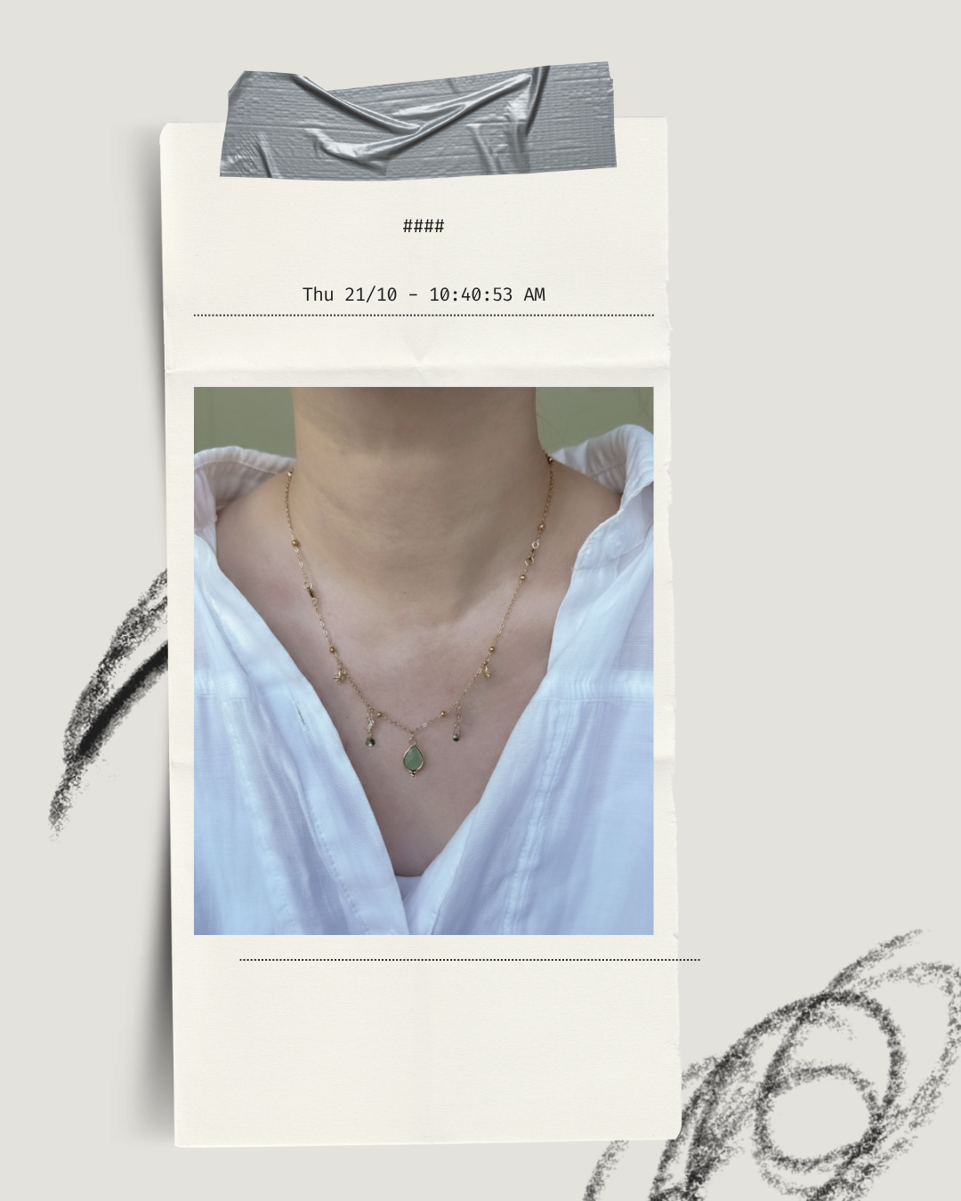 Velour 2Ways Necklace