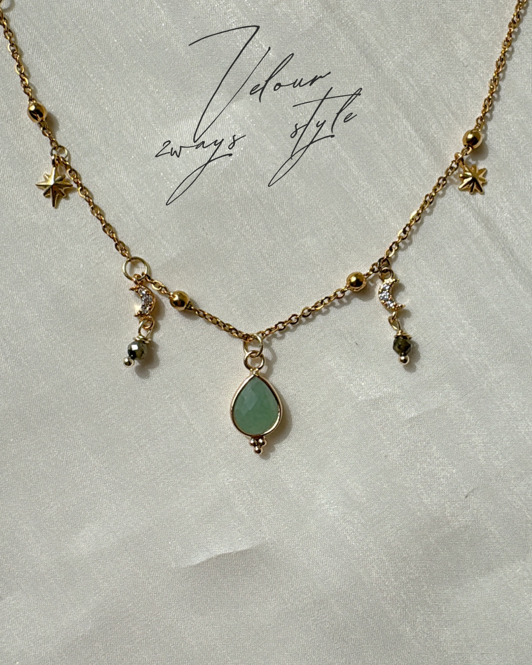 Velour 2Ways Necklace