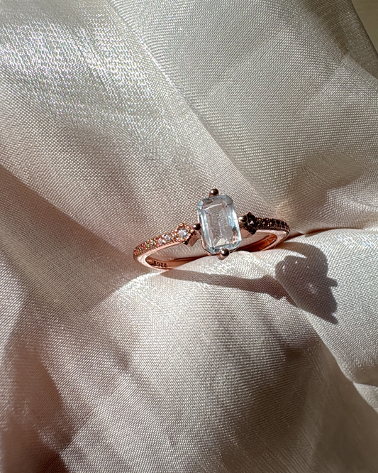 Vera Rings | Topaz Sky Blue