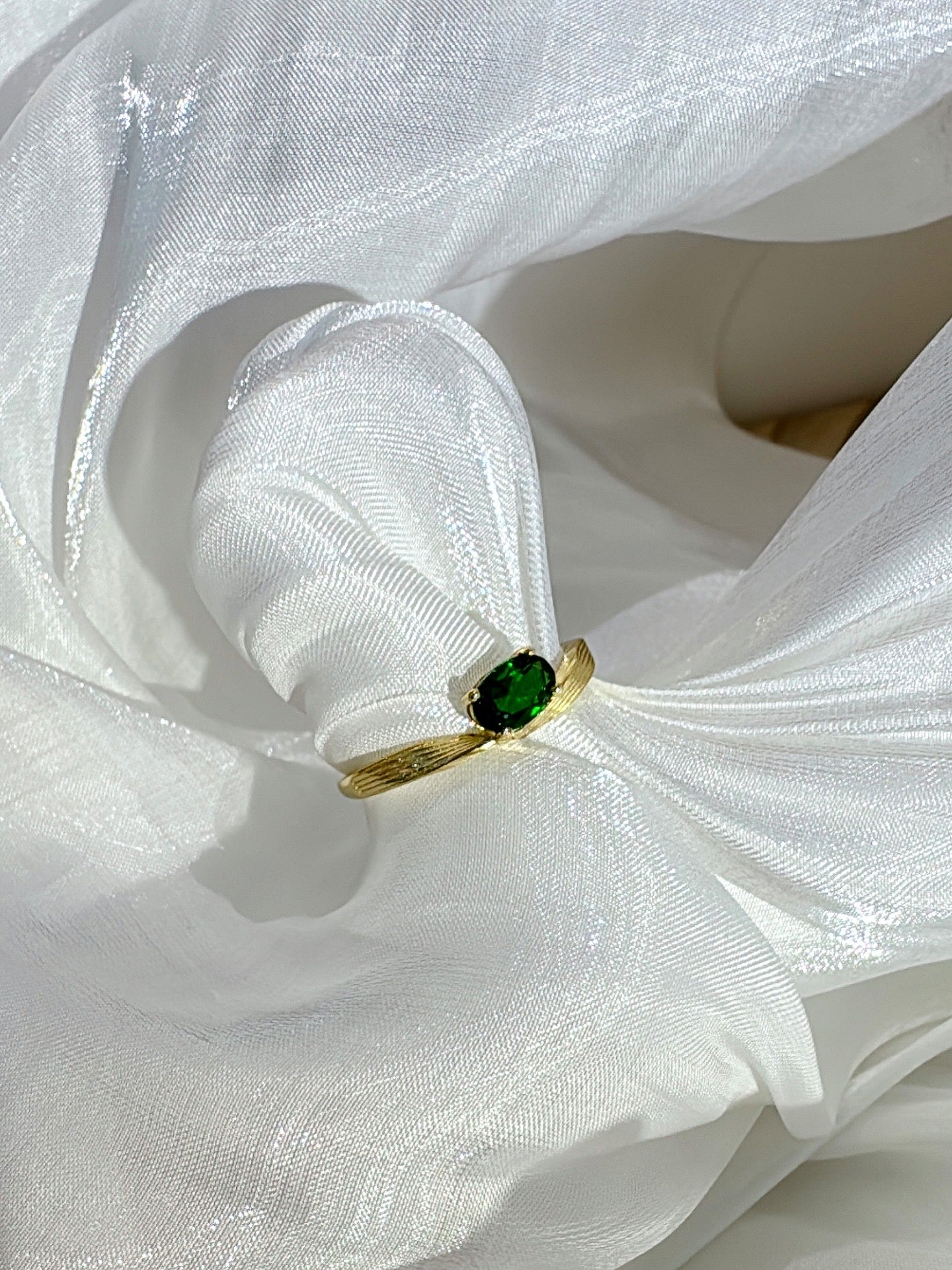 Tsavorite Verdant Muse Rings