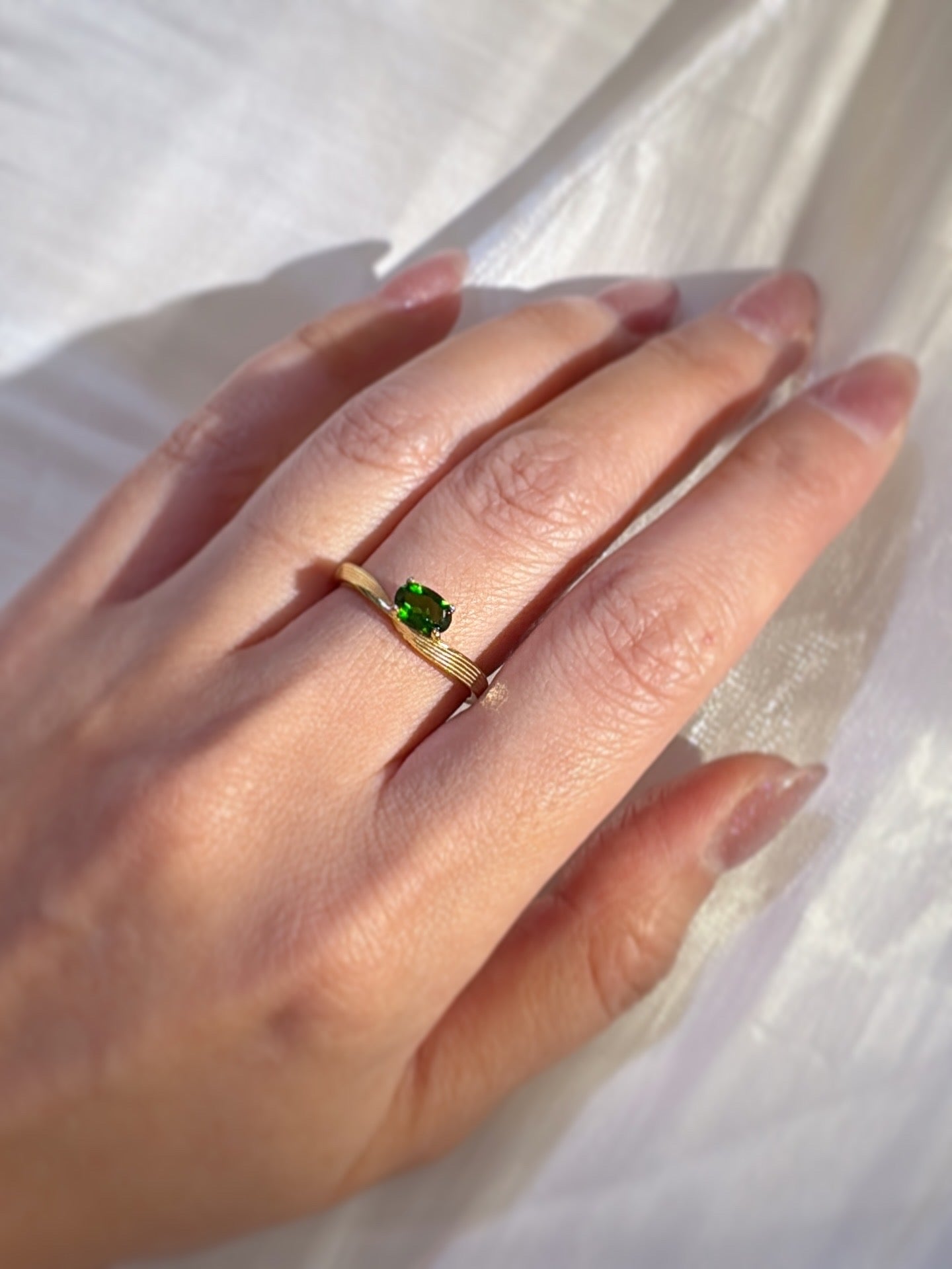 Tsavorite Verdant Muse Rings
