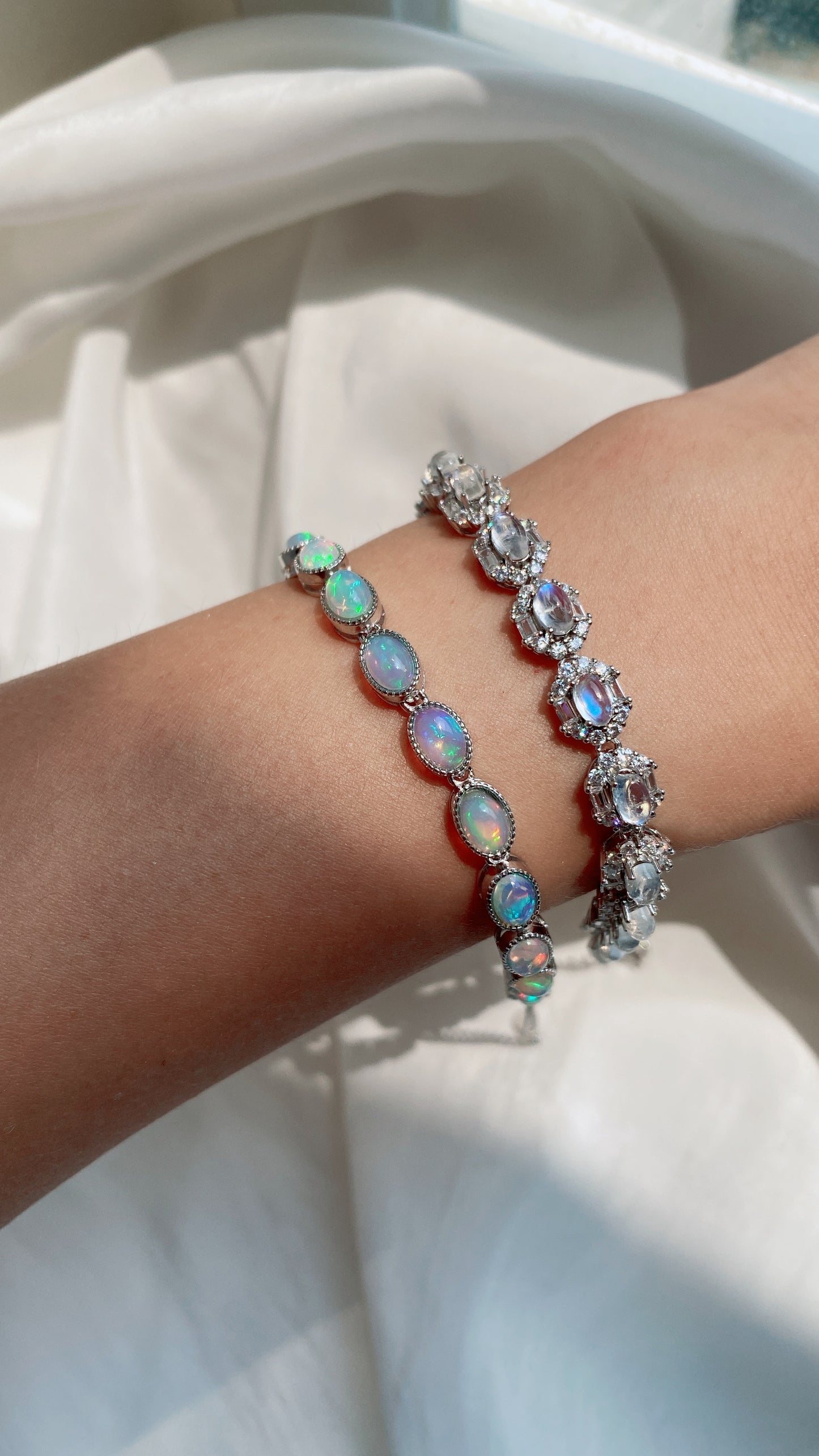 Opal Sequin Bracelet