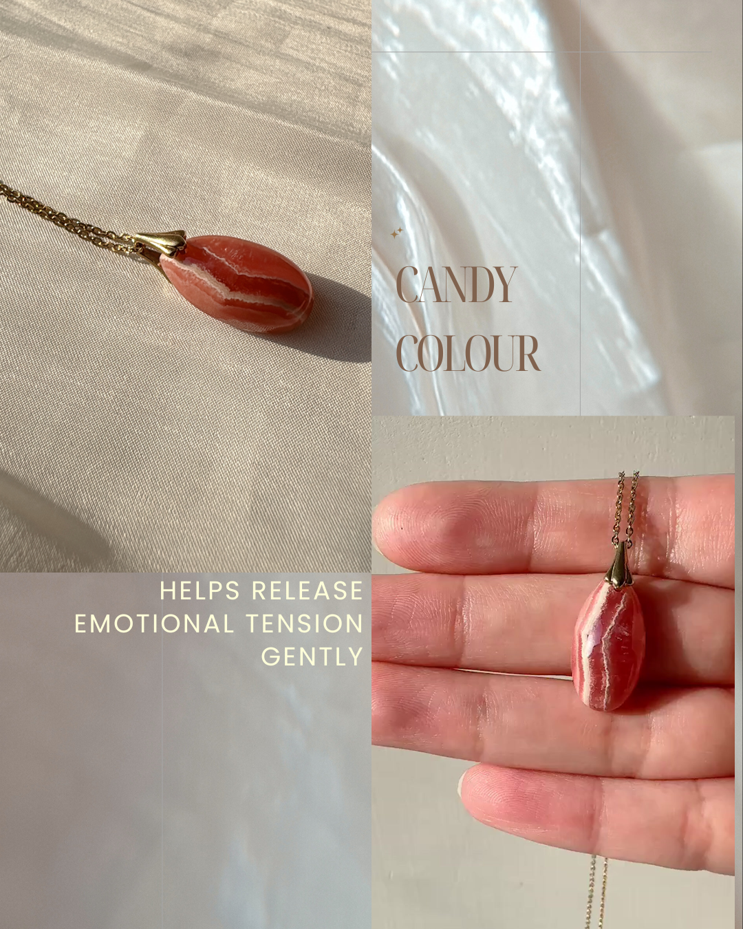 Rhodochrosite Necklace