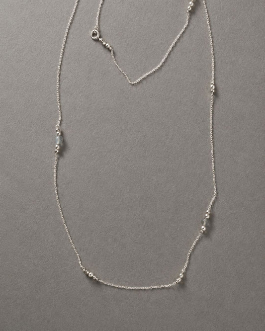 Silver Lining Long Necklace