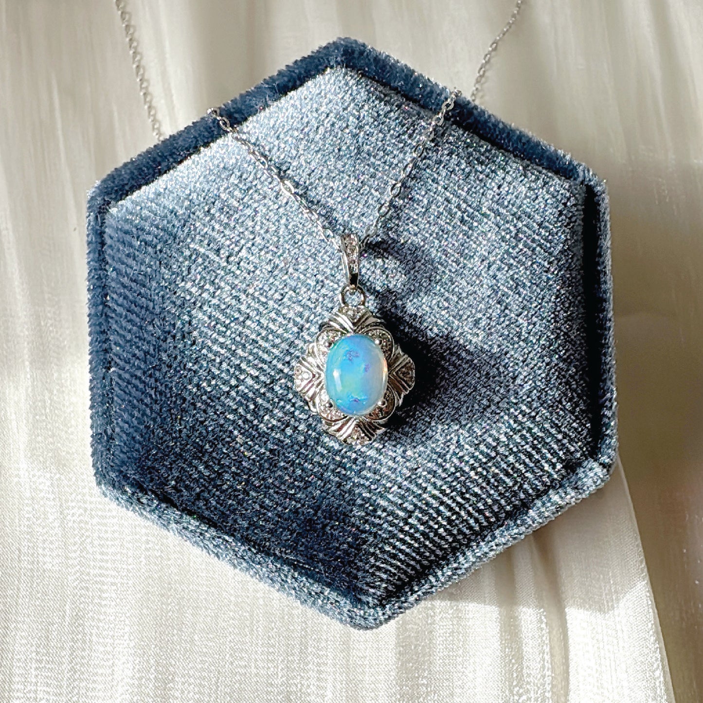 Lisa Opal Necklace