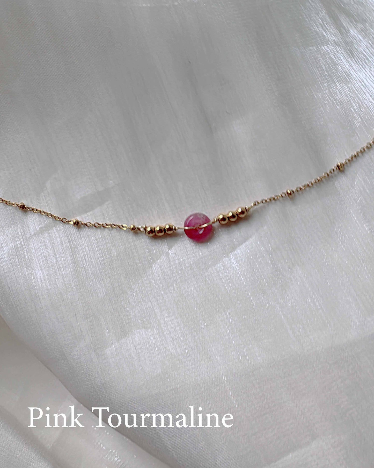 Pink Blush Bracelet Collection|Moganite|Mother of Pearl|Rose Quartz||Tourmaline