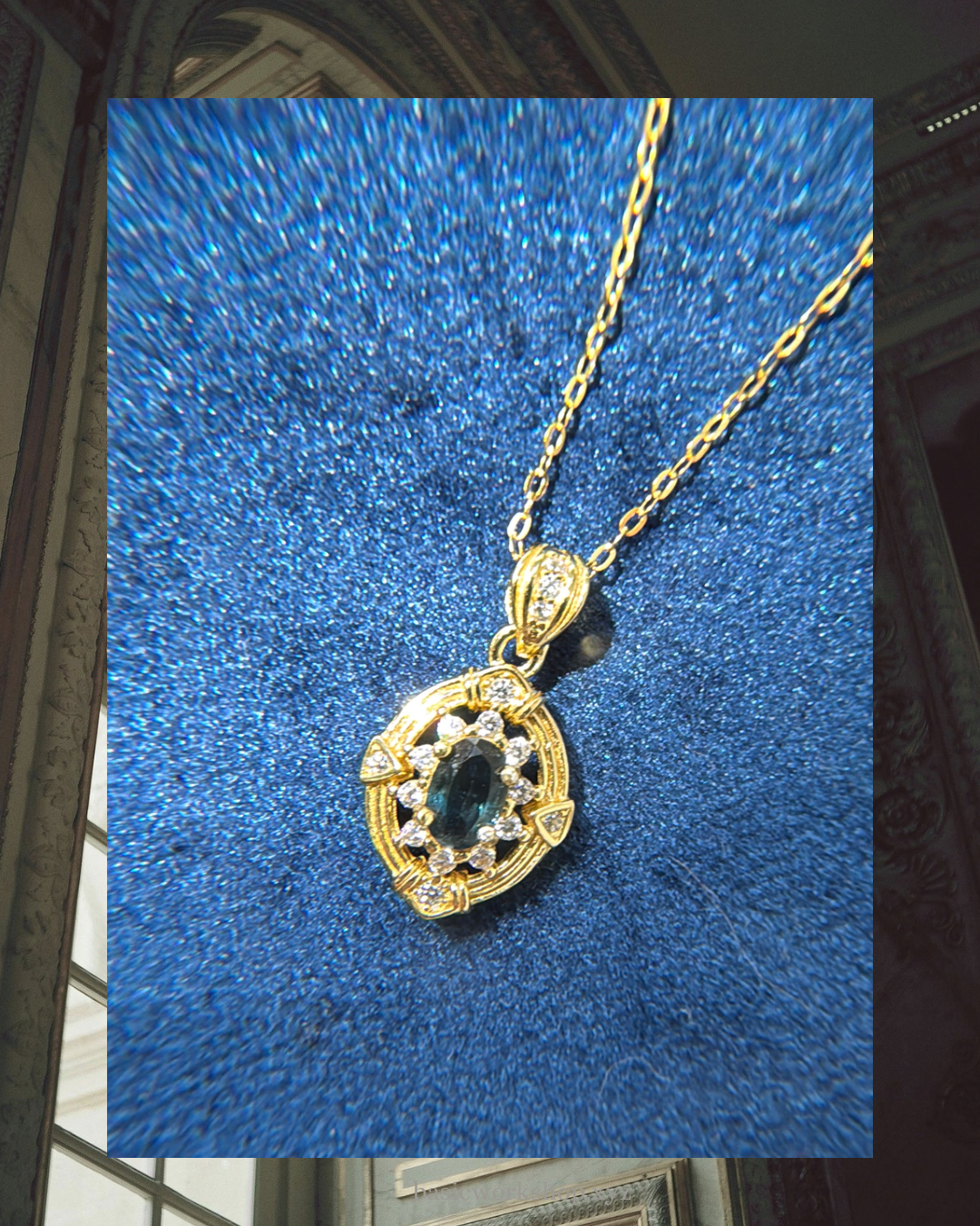 London Blue Topaz Vince Necklace