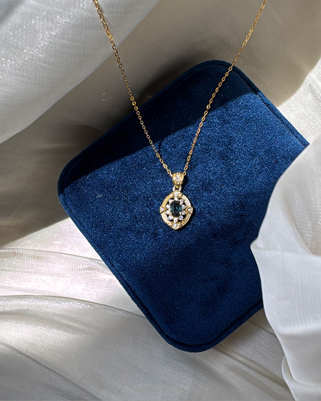 London Blue Topaz Vince Necklace