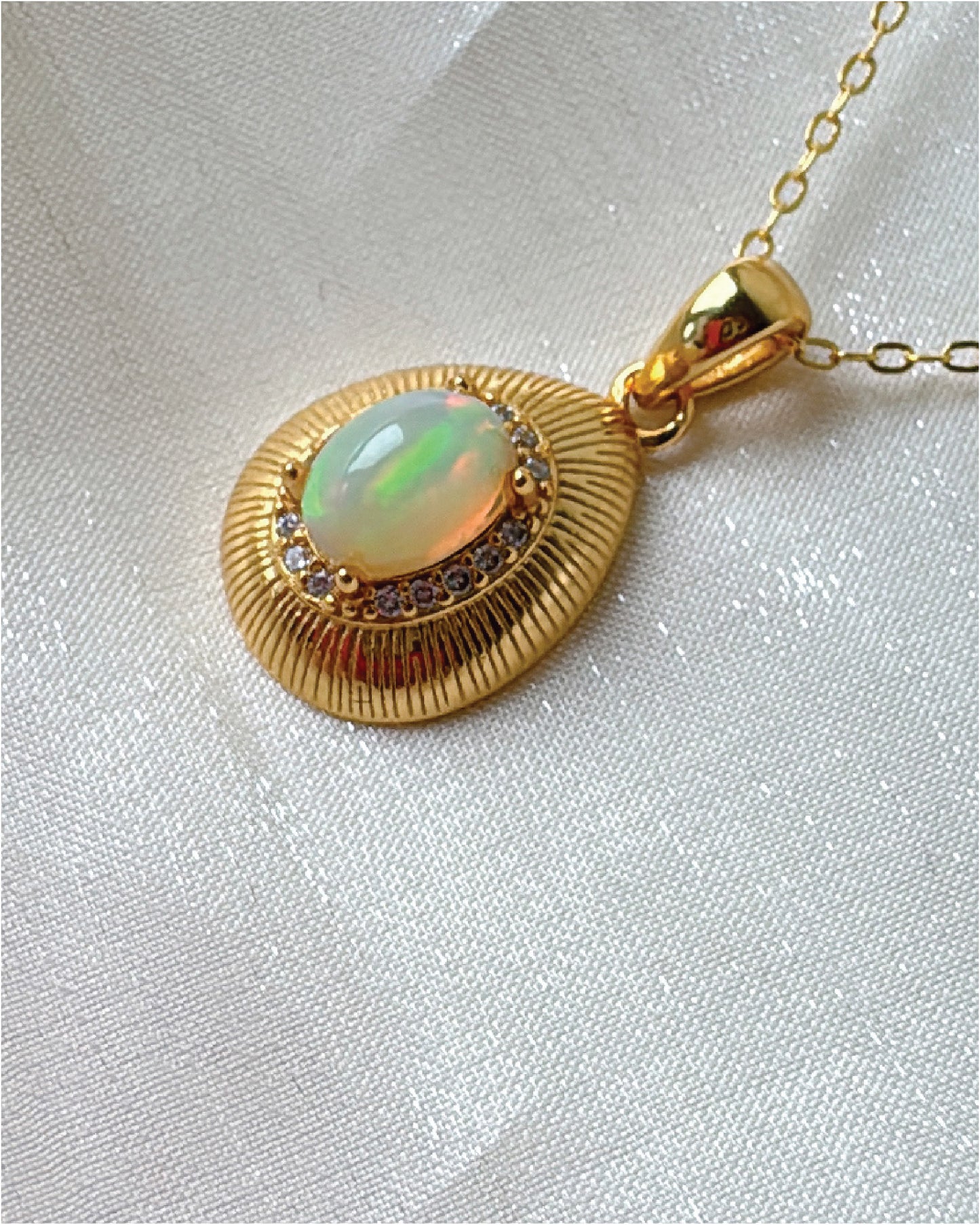 Melosae Opal Necklace|Pre-Order