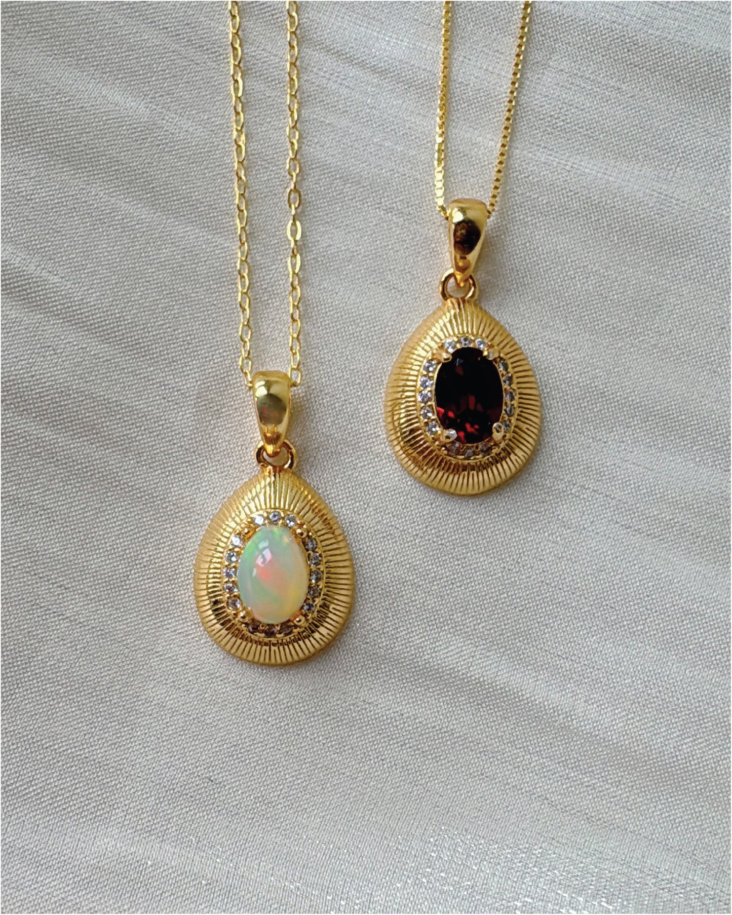 Melosae Opal Necklace|Pre-Order